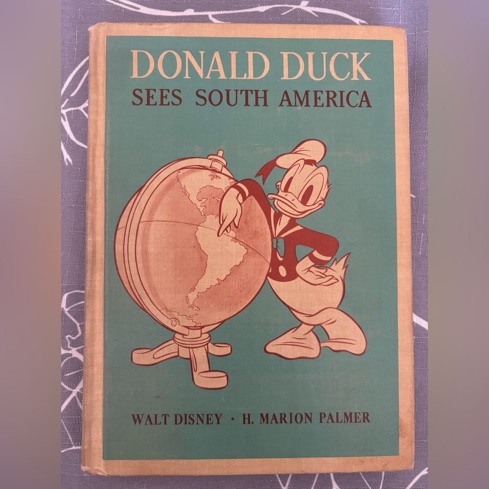Donald Duck Sees South America Book